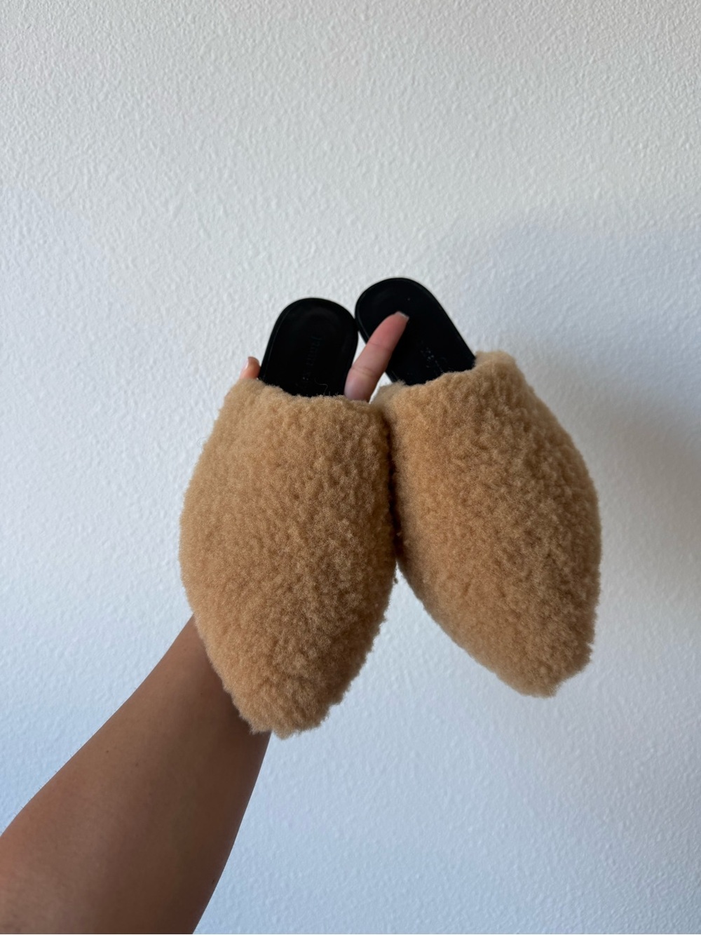 NWOT JENNI KAYNE Shearling Mule - Picture 7 of 11